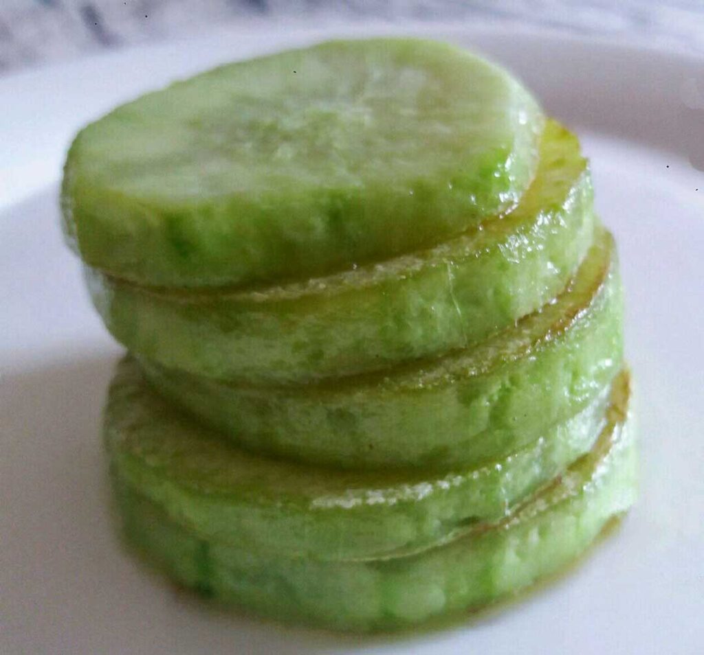 Pan-Fried Bottle Gourd