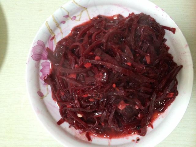 Stir-Fried Beetroot