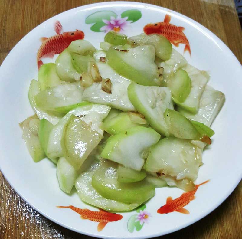 Stir-fried Bottle Gourd