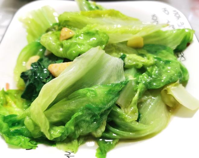 Stir fried Lettuce