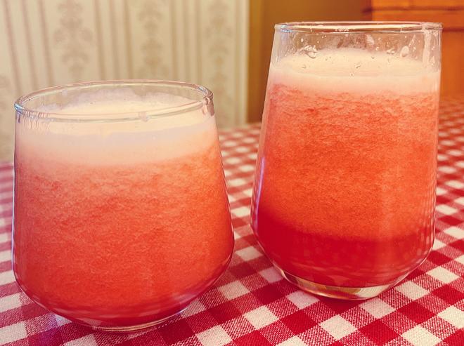 2 glasses of Tomato risotto