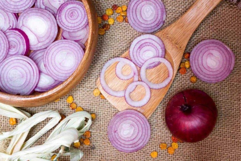 onion pieces