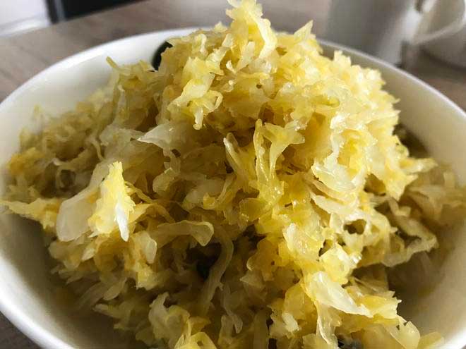 Homemade Sauerkraut