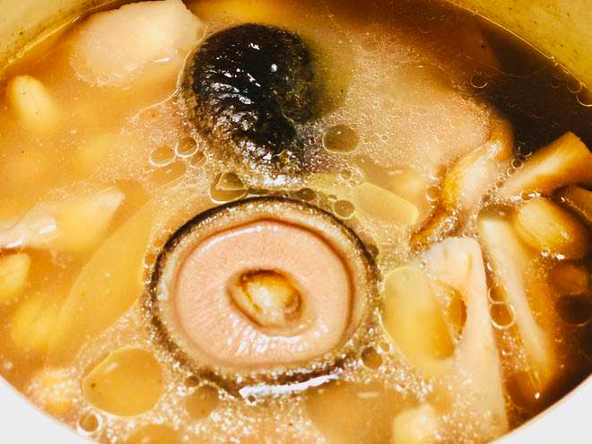 Mushroom and Lotus Root Soup