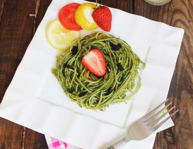 Spinach Puree Pasta