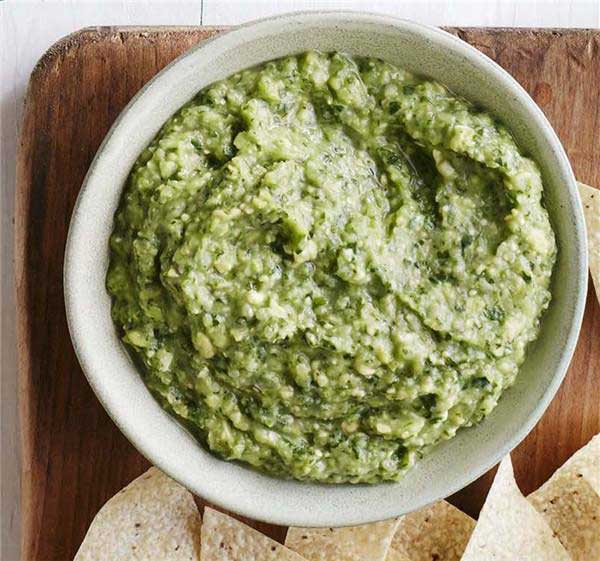 Tomatillo Avocado Salsa